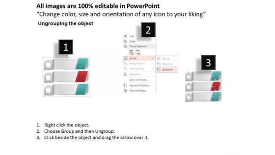 Consulting Slides Diagram Of Three Business Steps Business Presentation