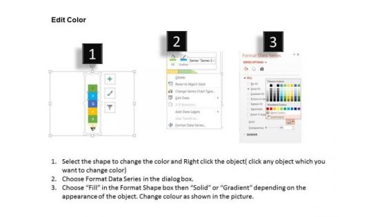 Consulting Slides Pencil Diagram With Abcde Options Business Presentation