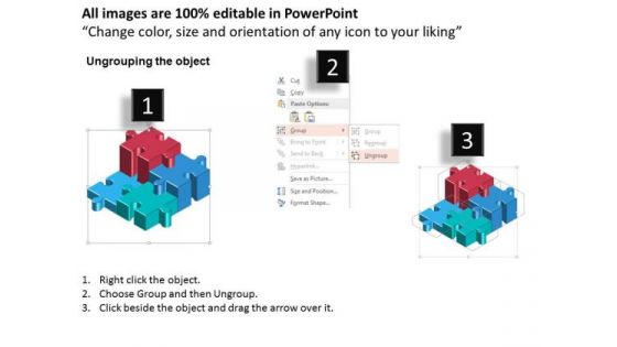 Consulting Slides Puzzle Process Design With Four Stages Business Presentation