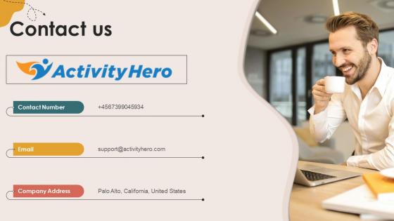 Contact Us Children Events Listing Investor Funding Elevator Pitch Deck