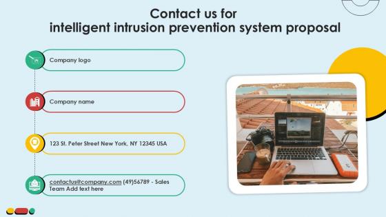 Contact Us For Intrusion Prevention System Proposal Ppt Sample