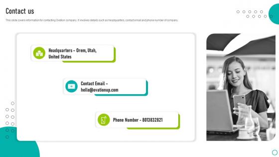 Contact Us Ovation Capital Funding Pitch Deck Information Pdf Contact Us Ovation Capital Funding Pitch Deck Information Pdf