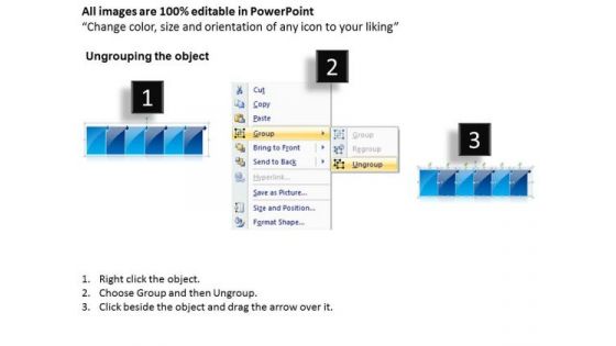 Continuous Illustration Of 6 Stages Business Prototyping PowerPoint Templates