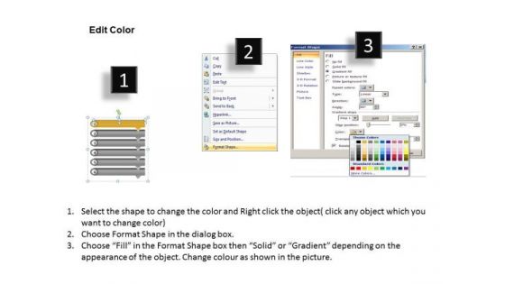 Continuous Process Arrows 6 Concepts Free Flow Chart Maker PowerPoint Templates