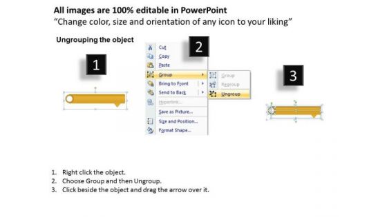 Continuous Process Arrows 6 Concepts Oil Flow Chart PowerPoint Slides