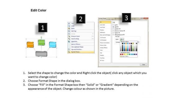 Converging Rectangle Text Boxes With Arrows Diagram Software PowerPoint Templates