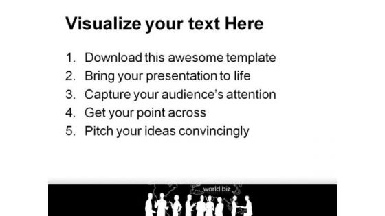 Conversation Global Business PowerPoint Templates And PowerPoint Backgrounds 0511