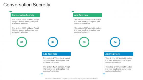 Conversation Secretly In Powerpoint And Google Slides Cpb