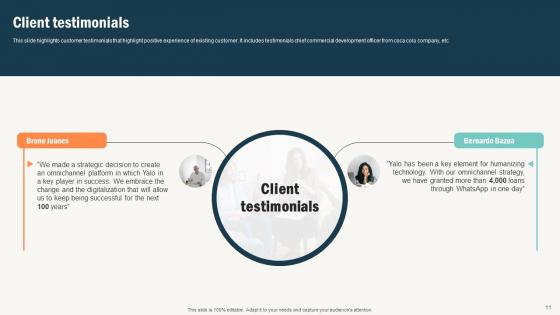Conversational Commerce Platform Investor Elevator Pitch Deck Ppt Template