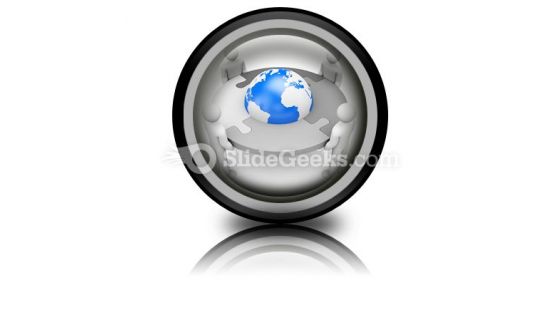 Cooperation Team PowerPoint Icon Cc