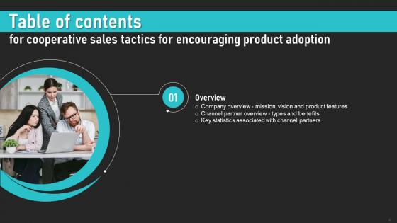 Cooperative Sales Tactics For Encouraging Product Adoption Ppt Powerpoint Presentation Complete Deck