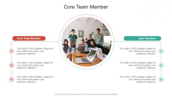 Core Team Member In Powerpoint And Google Slides Cpb