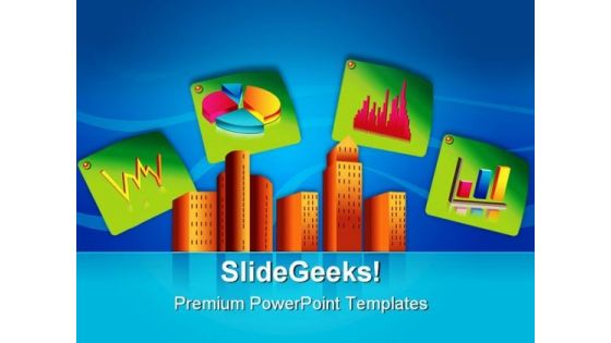 Corporate Buildings Business PowerPoint Templates And PowerPoint Backgrounds 0611