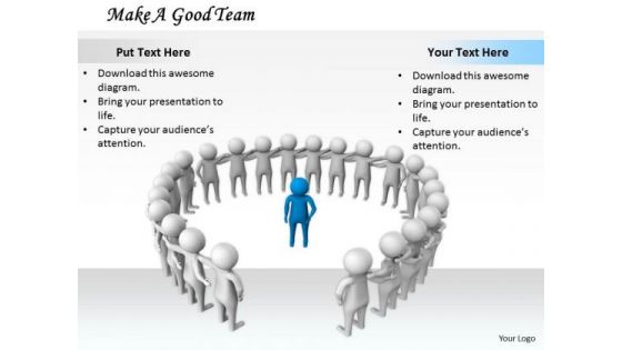 Corporate Business Strategy Make Good Team 3d Character