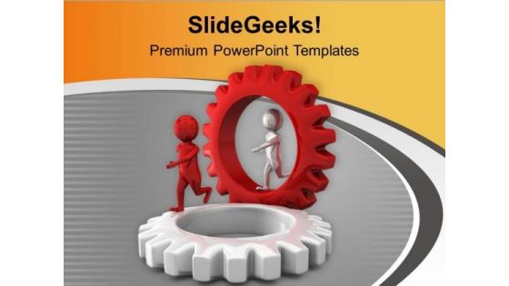 Correct Path Is Required For Success PowerPoint Templates Ppt Backgrounds For Slides 0713