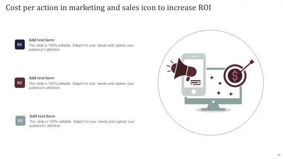 Cost Per Action In Marketing And Sales Ppt Powerpoint Presentation Complete Deck With Slides