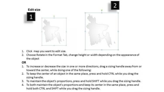 Country PowerPoint Maps Bangladesh