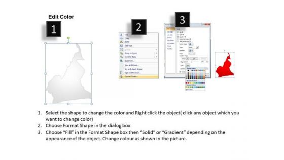 Country PowerPoint Maps Cameroom