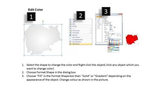 Country PowerPoint Maps Camodia