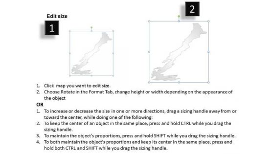 Country PowerPoint Maps Chile