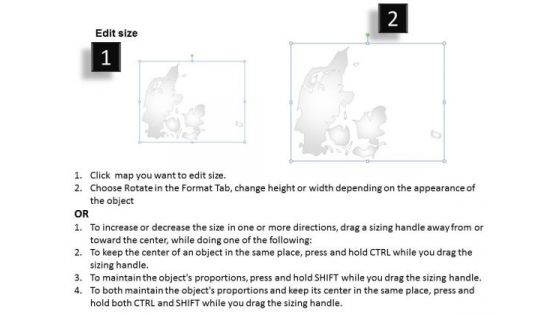 Country PowerPoint Maps Denmark