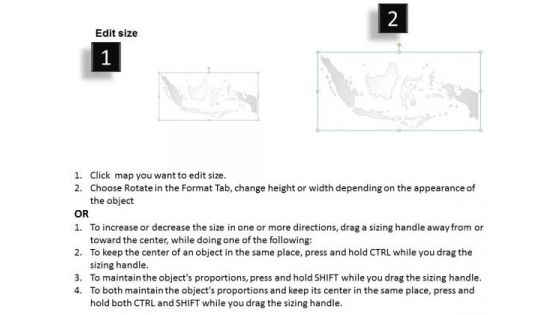 Country PowerPoint Maps Indonesia