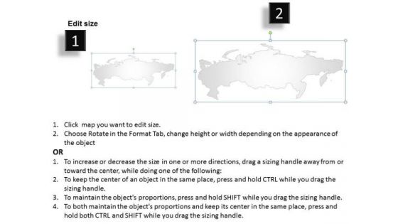 Country PowerPoint Maps Russia
