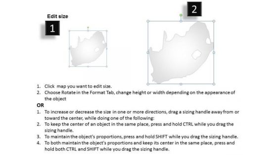Country PowerPoint Maps South Africa