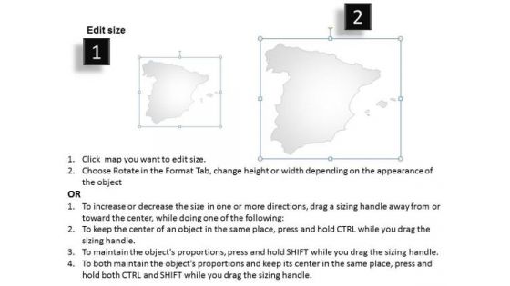 Country PowerPoint Maps Spain