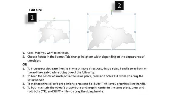 Country PowerPoint Maps Tajikistan