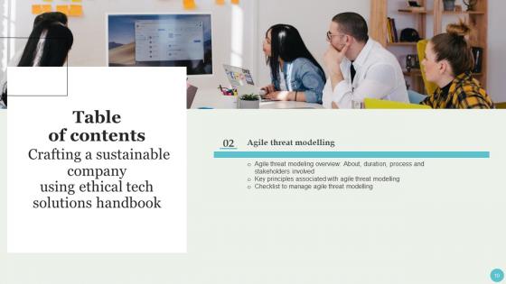 Crafting A Sustainable Company Using Ethical Tech Solutions Handbook Complete Deck