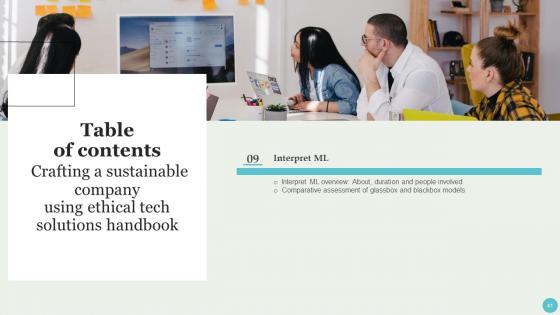Crafting A Sustainable Company Using Ethical Tech Solutions Handbook Complete Deck