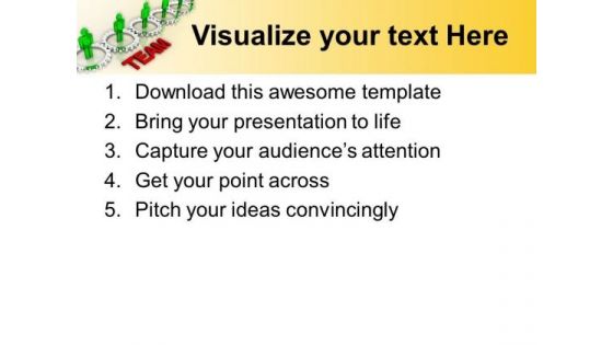 Create A Bond With Team PowerPoint Templates Ppt Backgrounds For Slides 0513