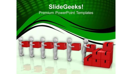 Create A Chain Of Transportation PowerPoint Templates Ppt Backgrounds For Slides 0613