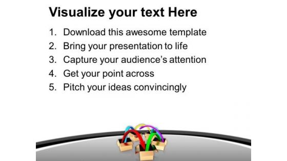 Create A Cycle For Marketing PowerPoint Templates Ppt Backgrounds For Slides 0513