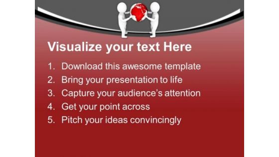 Create A Global Business And Financial Deal PowerPoint Templates Ppt Backgrounds For Slides 0713