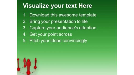 Create A Social Network PowerPoint Templates Ppt Backgrounds For Slides 0513