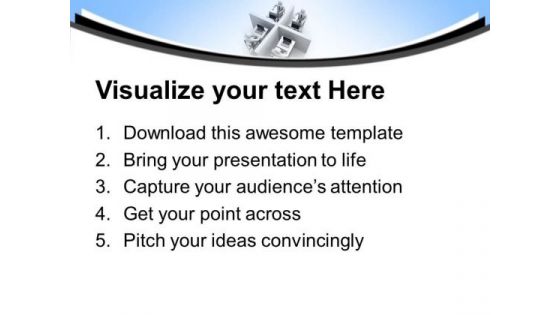 Create Good Office Environment PowerPoint Templates Ppt Backgrounds For Slides 0713