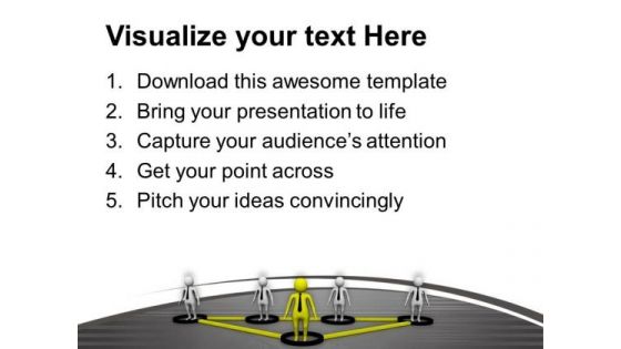 Creating Business Circle Is Important PowerPoint Templates Ppt Backgrounds For Slides 0713