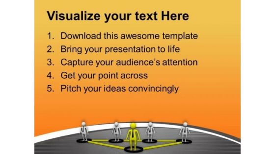 Creating Business Circle Is Important PowerPoint Templates Ppt Backgrounds For Slides 0713