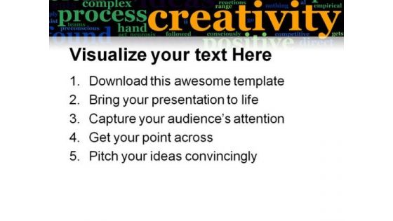 Creativity Business PowerPoint Themes And PowerPoint Slides 0511