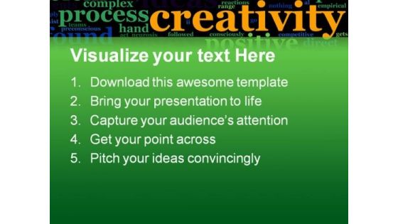 Creativity Business PowerPoint Themes And PowerPoint Slides 0511