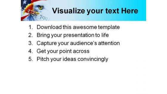 Credit Card Americana PowerPoint Themes And PowerPoint Slides 0711