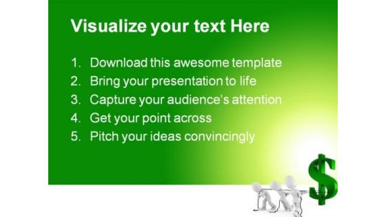 Crisis Dollar Business PowerPoint Themes And PowerPoint Slides 0411