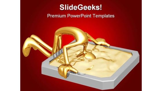 Crisis Finance PowerPoint Templates And PowerPoint Backgrounds 0711