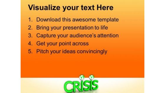Crisis Marketing Business PowerPoint Templates And PowerPoint Themes 0912