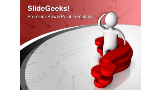 Critical Thinking Of Business Issues PowerPoint Templates Ppt Backgrounds For Slides 0613
