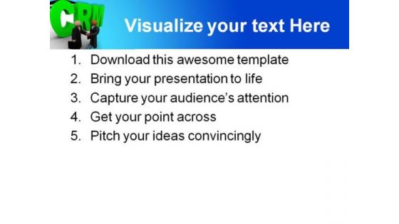 Crm Business PowerPoint Templates And PowerPoint Backgrounds 0611