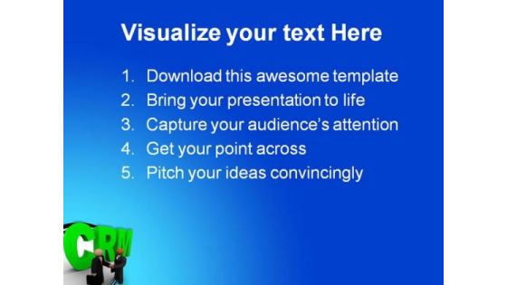 Crm Business PowerPoint Templates And PowerPoint Backgrounds 0611