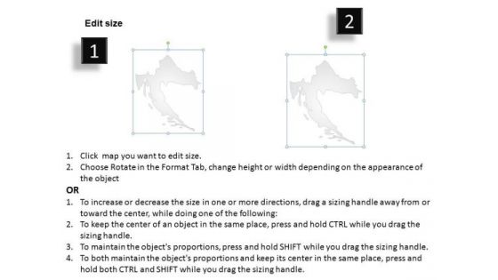 Croatia PowerPoint Maps